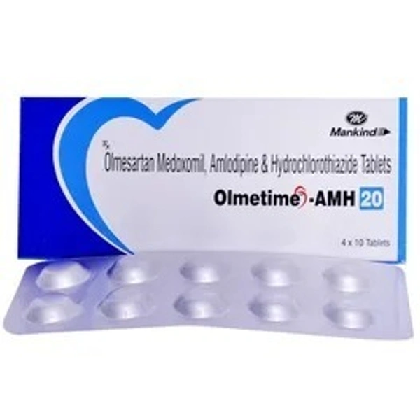 MANKIND PHARMA Olmetime Amh 20Mgtab (10 Tab)