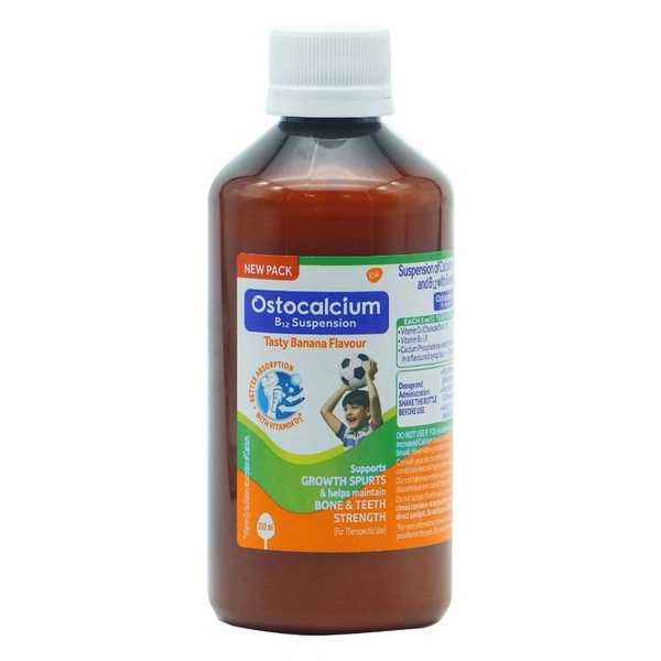 GLAXOSMITHKLIN Ostocalcium Paed Syrup (200 Ml)
