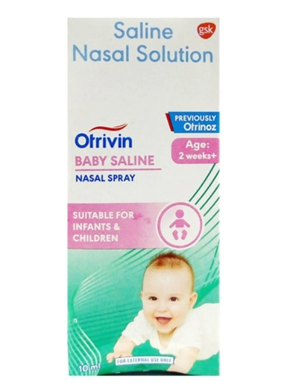 GLAXOSMITHKLIN Otrivin Baby Saline Spray (10 Ml)