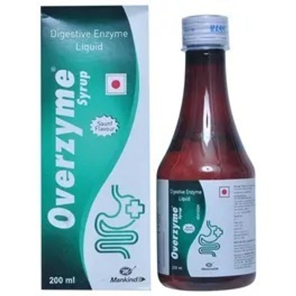 MANKIND PHARMA Overzyme Syrup (200 Ml)