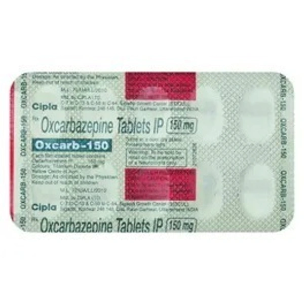 CIPLA LTD. Oxcarb 150Mgtab (10 Tab)