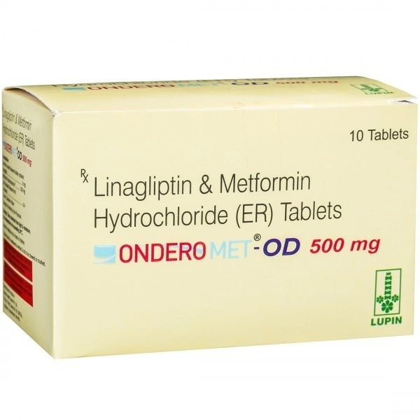 LUPIN Ondero Met Od 500Mg Tab (10 Tab)