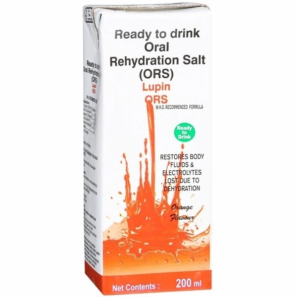 LUPIN GENERIC Ors (Lupin) Orange Flavour Liquid (200ml)