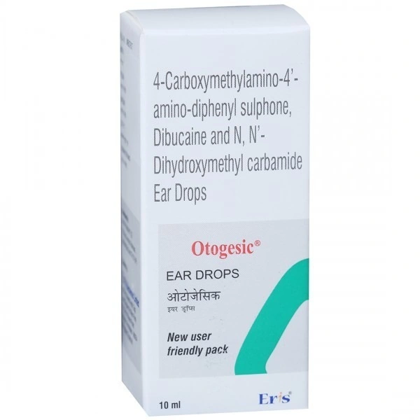 ERIS LIFESCIENCES PVT.LTD. Otogesic Ear Drops (10 Ml)