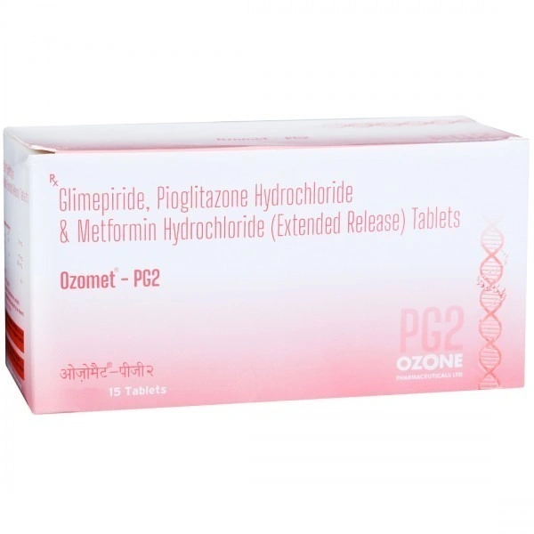 OZONE PHARMA. Ozomet Pg2 Tab (10 Tab)
