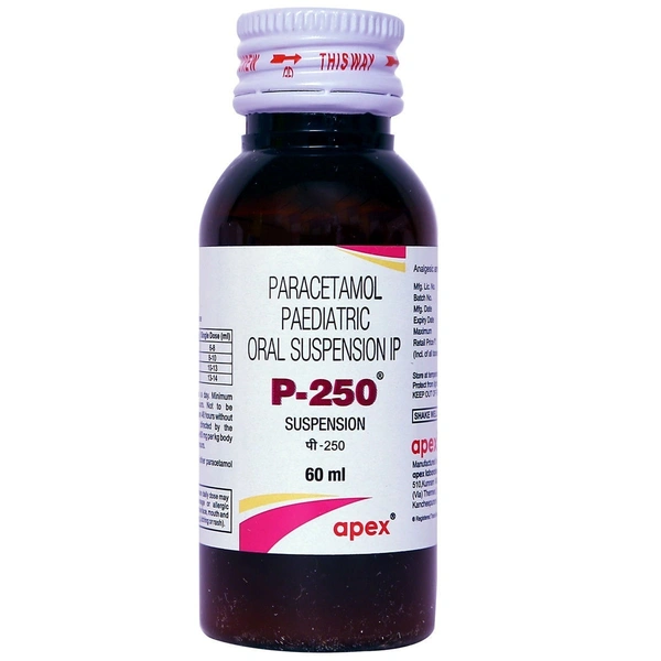 Apex Laboratories P 250Mg Syrup (60 Ml)