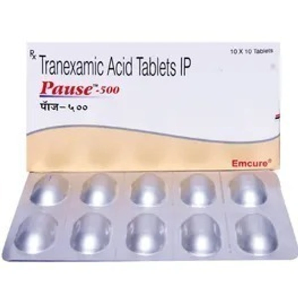 EMCURE PHARMACEUTICALS Pause 500Mgtab (10 Tab)