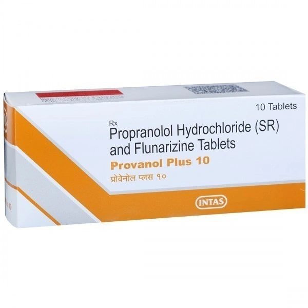 INTAS PHARMACEUTICALS LTD. Provanol Plus 10Mgtab (10 Tab)