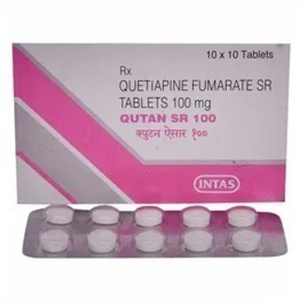 INTAS PHARMACEUTICALS LTD. Qutan Sr 100Mgtab (10 Tab)