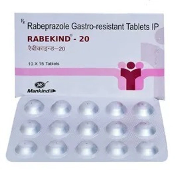 MANKIND PHARMA Rabekind 20Mgtab (15 Tab)