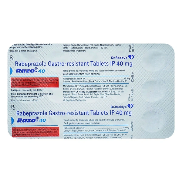 DR.REDDY'S LAB LTD. Razo 40Mgtab (10 Tab)