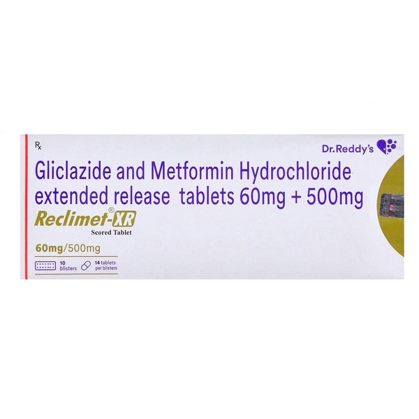 DR.REDDY'S LAB LTD. Reclimet Xr 60Mgtab (15 Tab)