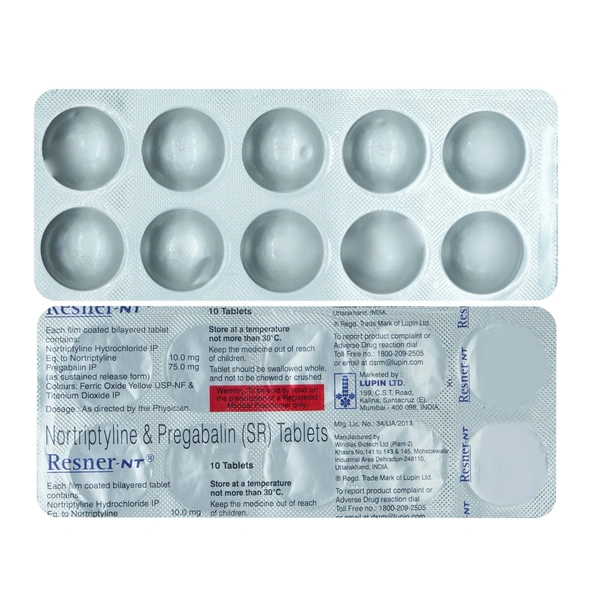 LUPIN Resner Nt Tab (10 Tab)