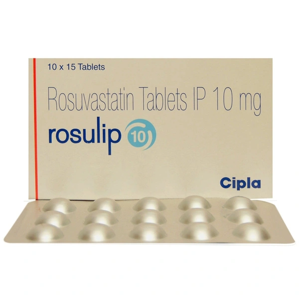 CIPLA LTD. Rosulip 10Mgtab (15 Tab)