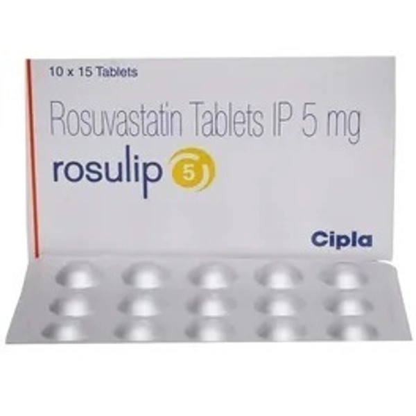 CIPLA LTD. Rosulip 5Mgtab (15 Tab)