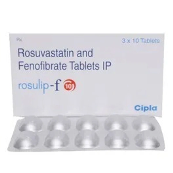 CIPLA LTD. Rosulip F 10 Tab 1 X10