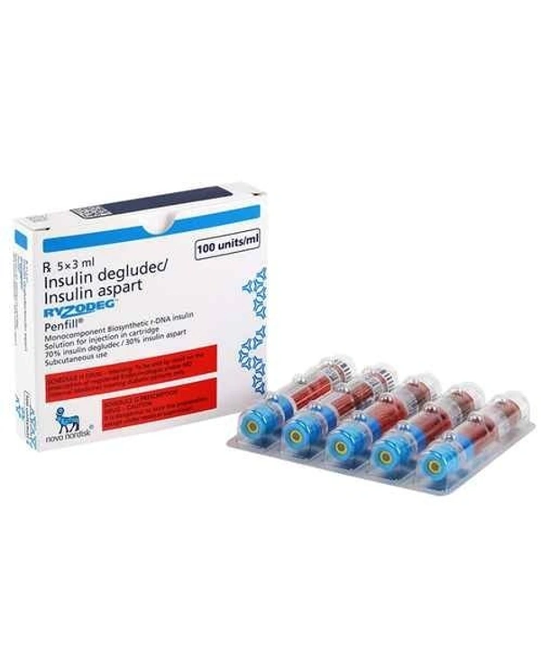 RYZODEG-100U INJECTION 3 ML