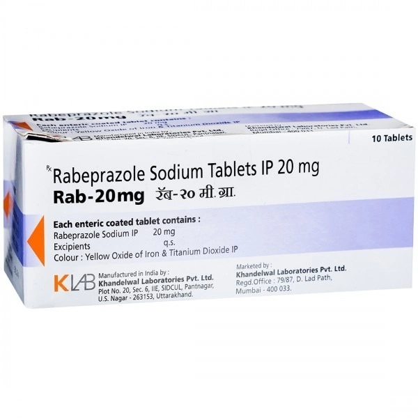 KHANDELWAL LAB. LTD. Rab 20Mgtab (10 Tab)