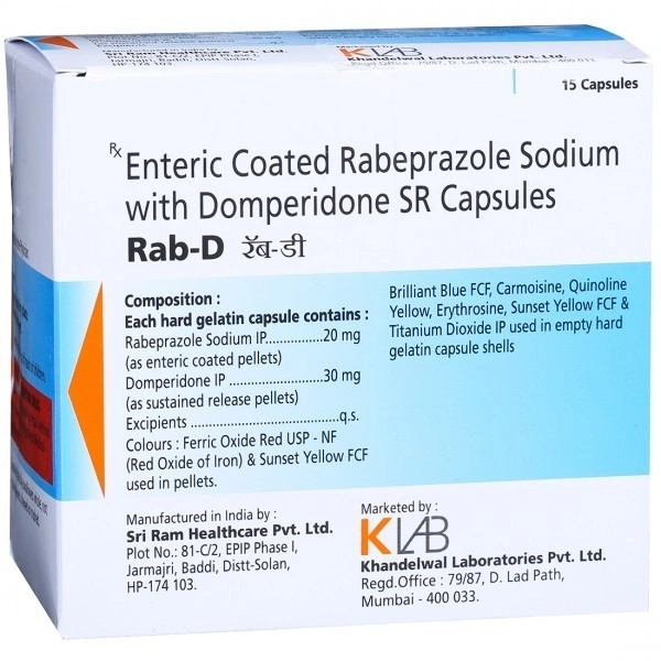 KHANDELWAL LAB. LTD. Rab D Cap (10 Cap)