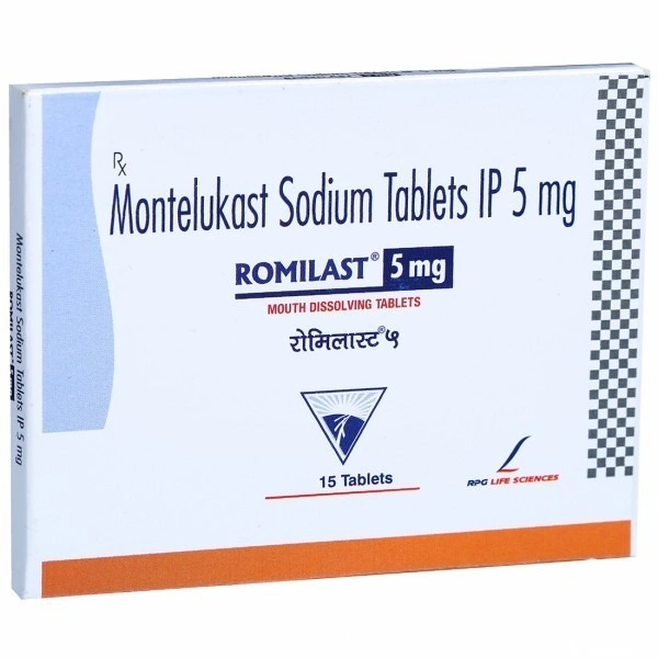 RPG LIFE SCIENCES LTD Romilast 5Mgtab (15 Tab)