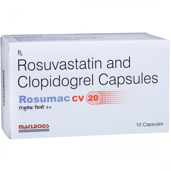 MACLEODS PHARMACEUTICALS Rosumac Cv 20/75Mg Cap (10 Cap)