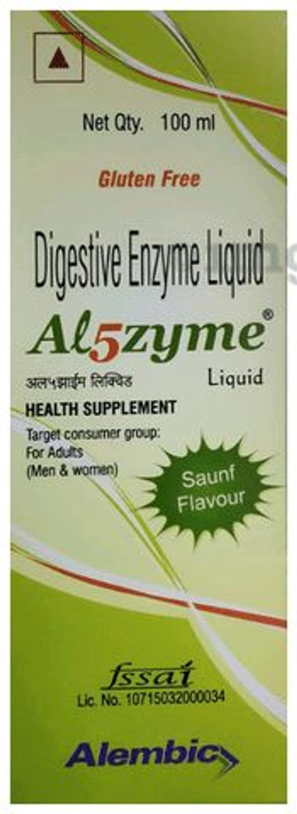 AL 5 ZYME SYRUP 100 ML