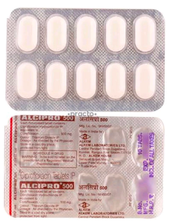 Alcipro 500 Mg Tab(10 Tab)