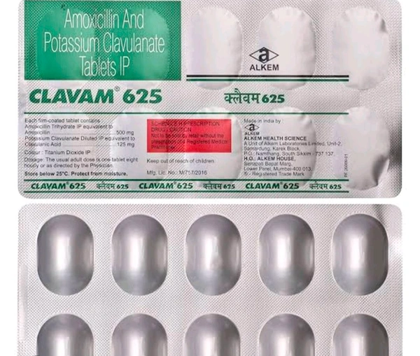 Clavam 625 Mg Tab(10Tab)