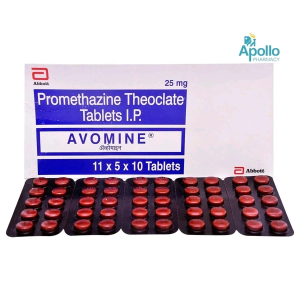 Avomine 25 Tablet 10's