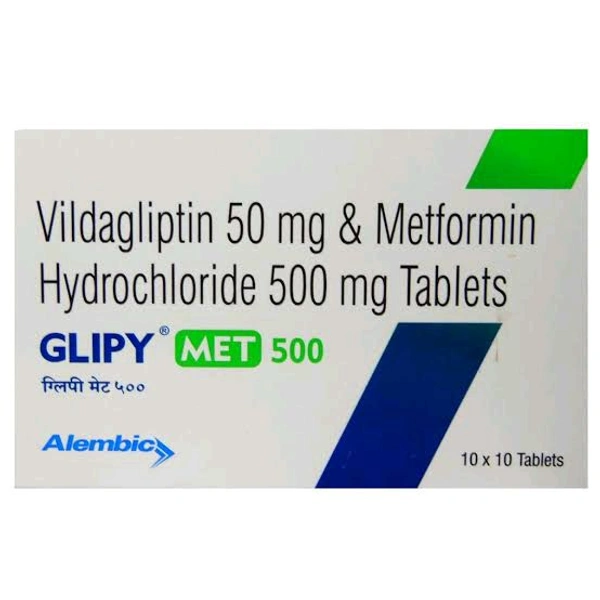 GLIPY MET 500MGTAB (15 TAB)