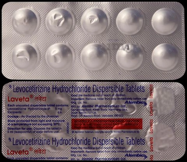 LAVETA 5MGTAB (10 TAB)