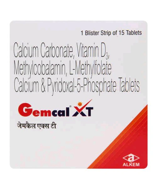 Gemcal XT Tab(15 Tab)