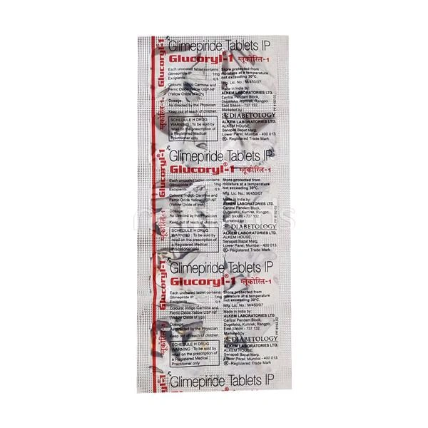 Glucoryl 1 mg Tab(10 Tab)