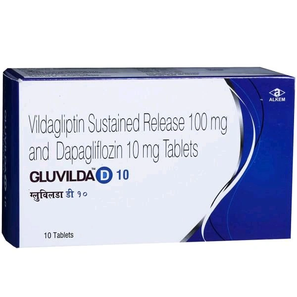 Gluvilda D 10 mg(10 Tab)