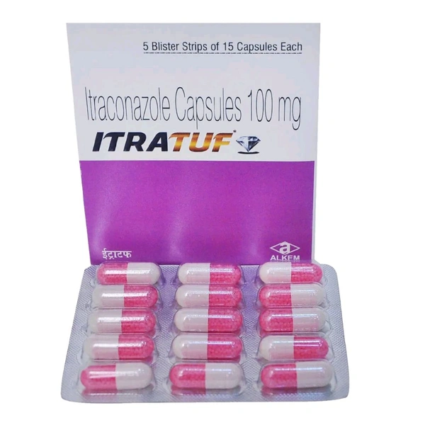 Itratuf 100 Mg Cap(15 Cap)
