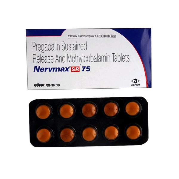 Nervmax SR 75 Mg Tab(10 Tab)