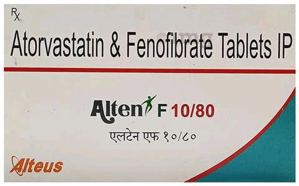 Alten F 10/80 Mg Tab (15 Tab)