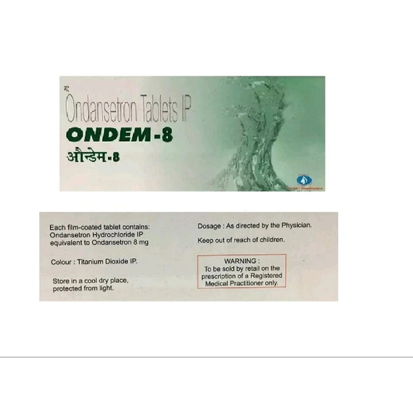 Ondem 8 Mg Tab(10 Tab)