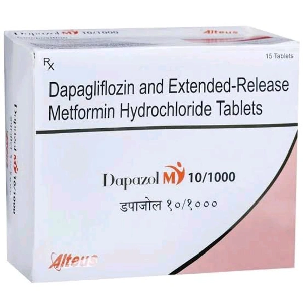 Dapazol M 10/1000Mg Tab (15mg)