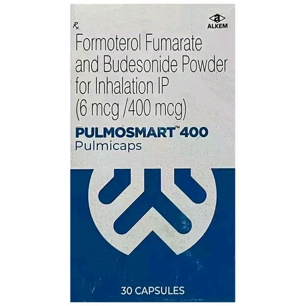 Pulmosmart 400 Pulmicaps(30 Caps)