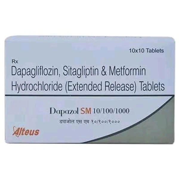 Dapazol Sm 10/100/1000 Mg Tab (10Tab)