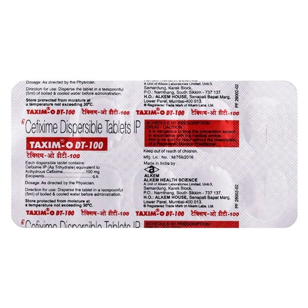 Taxim O 100 Mg Tab(10 Tab)