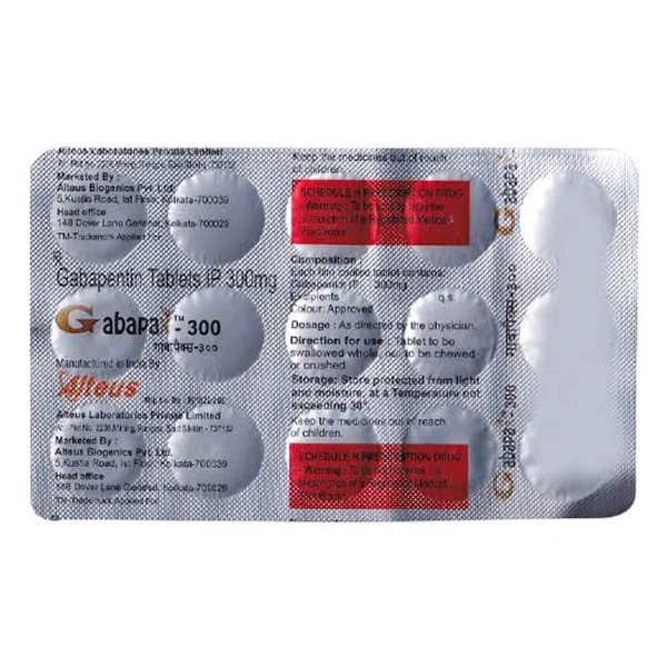 Gabapax 300Mg Tab (15Tab)