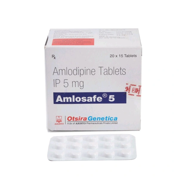 Amlosafe 5 Mg Tab(15 Tab)