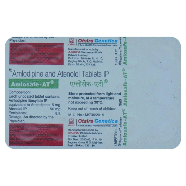 Amlosafe AT Tab(10 Tab)