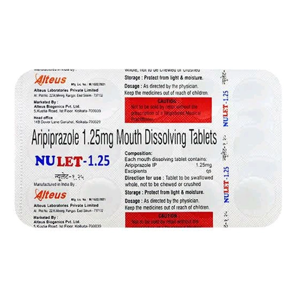 NULET 1.25Mg Tab (15Tab)