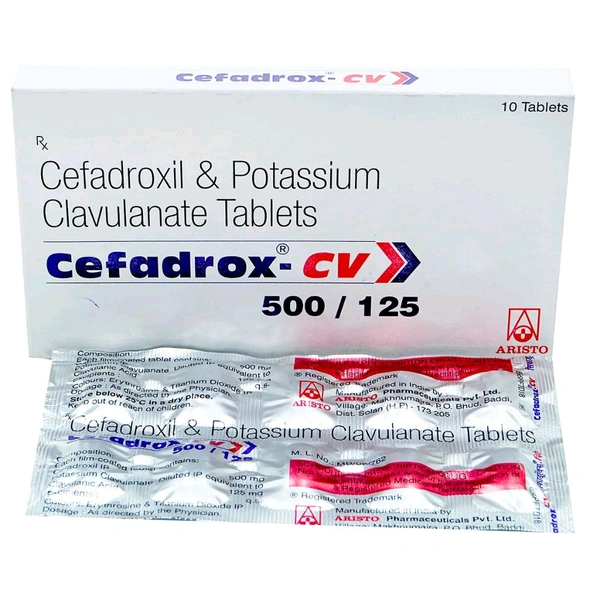Cefadrox CV 500 Mg Tab(10 Tab)