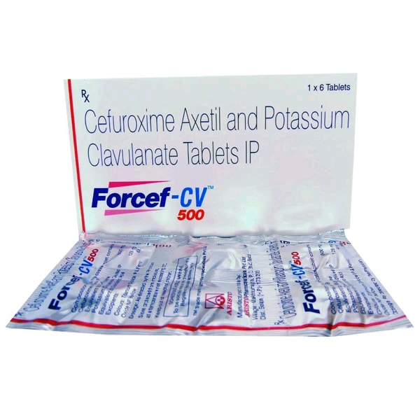 Forcef CV 500 Mg Tab(6 Tab)