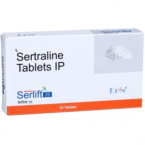 ERIS LIFESCIENCES PVT.LTD. Serlift 25Mgtab (10 Tab)