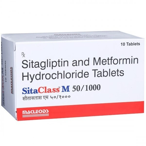 MACLEODS PHARMACEUTICALS Sitaclass M 50/1000Mg Tab (10 Tab)